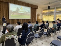 Delegates of The Rockefeller Foundation Visiting to the Huai Sai Royal Development Study Centre and the Model Farmers’ Farming Plots  in Phetchaburi Province