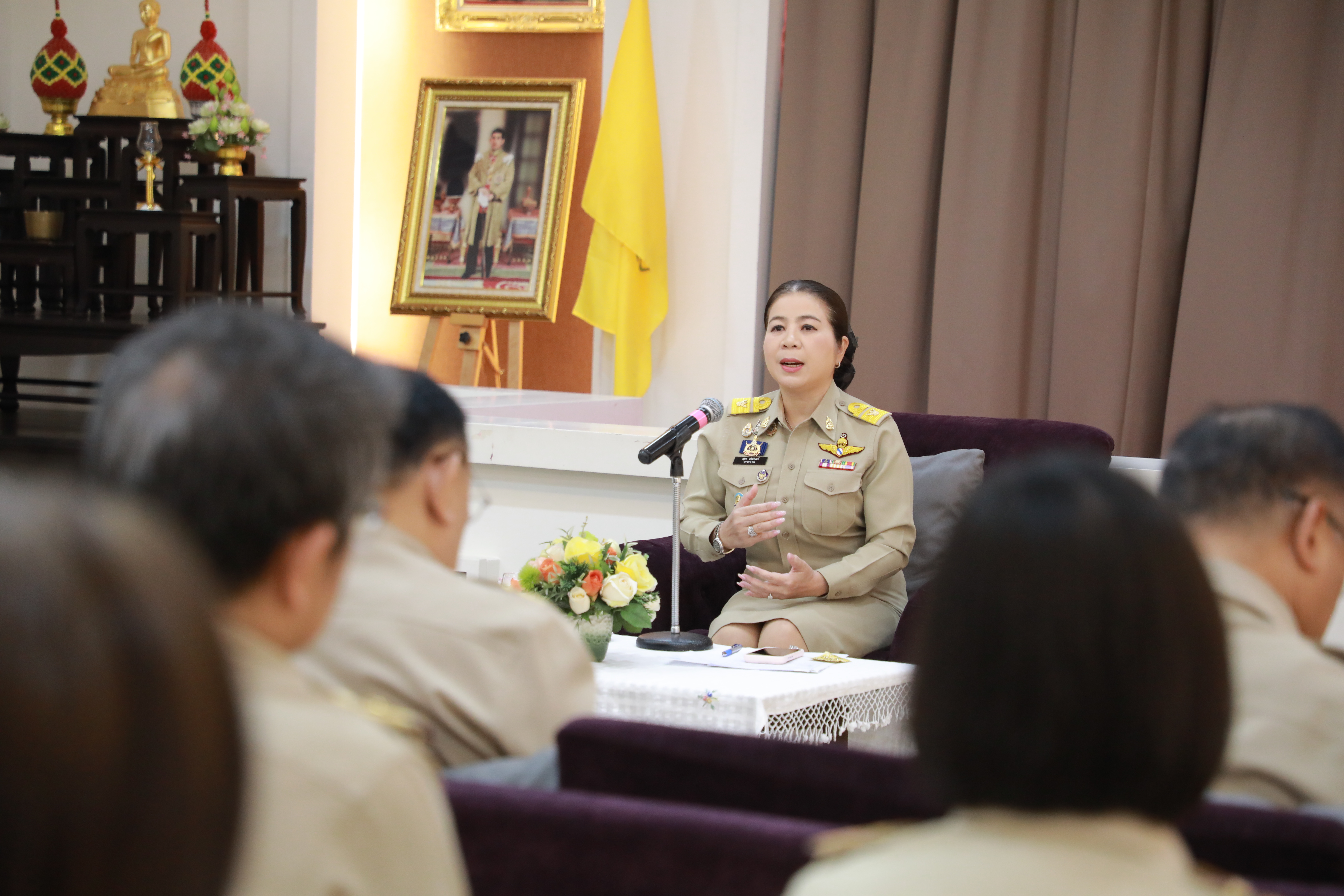 สำนักงาน กปร. จัดกิจกรรมสื่อสารเพื่อพัฒนาความรู้ คุณธรรมจริยธรรมในองค์กรสำนักงาน กปร. ครั้งที่ 1