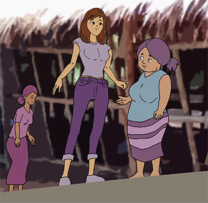 animation นวัตกรรมการ์ตูนองค์ความรู้ตามแนวพระราชดำริ ตอน"เกษตรกรไทยหัวใจพอเพียง " Clip 2