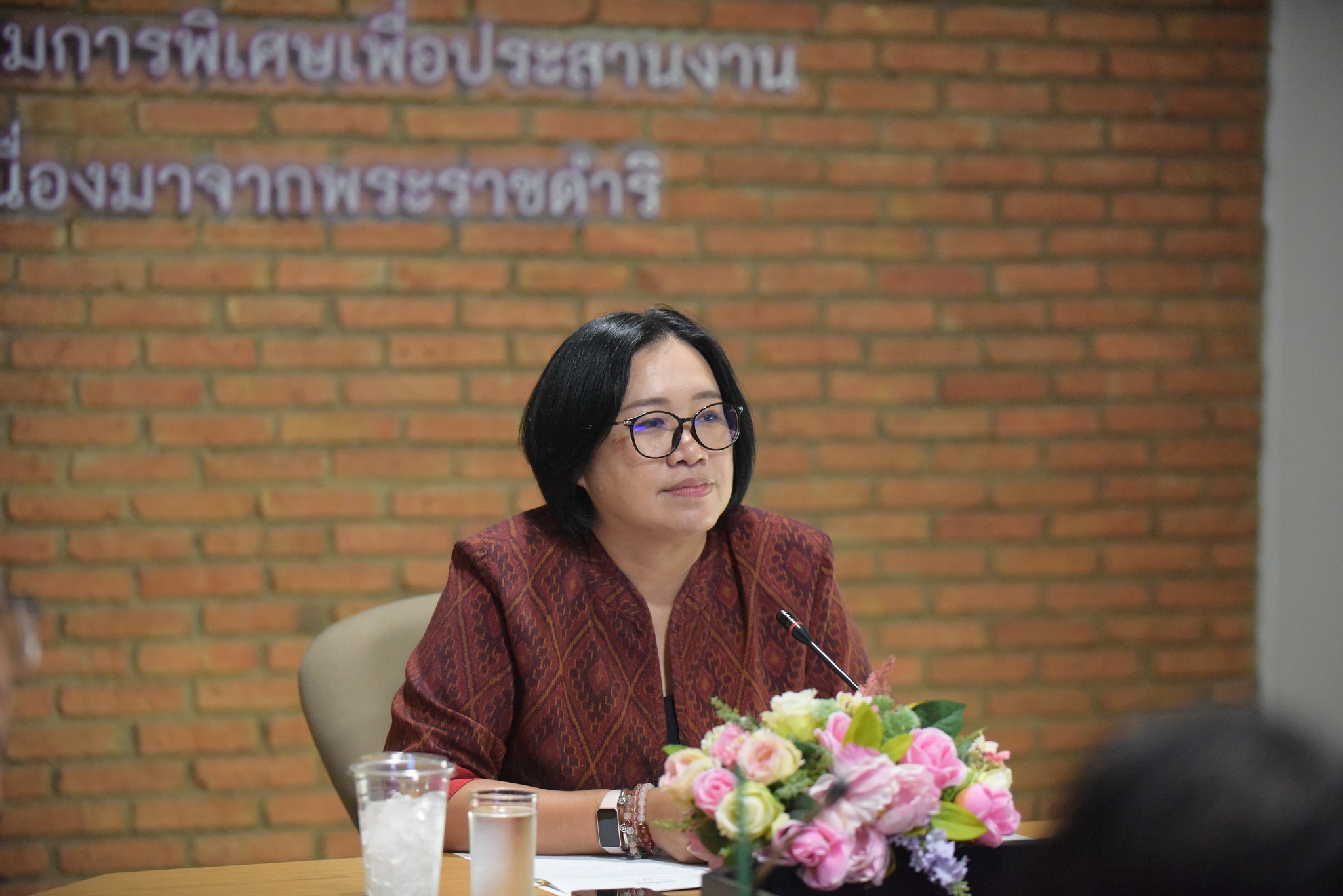 สำนักงาน กปร. ร่วมกับสำนักงานพัฒนาเทคโนโลยีอวกาศและภูมิสารสนเทศ (สทอภ.)