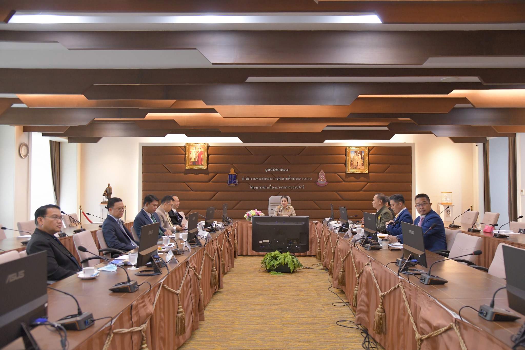สำนักงาน กปร. ประชุมส่งเสริมการเรียนรู้เพื่อการอนุรักษ์และฟื้นฟูสิ่งแวดล้อม ครั้งที่ 1/2566 ผ่านสื่ออิเล็กทรอนิกส์ (ออนไลน์ )