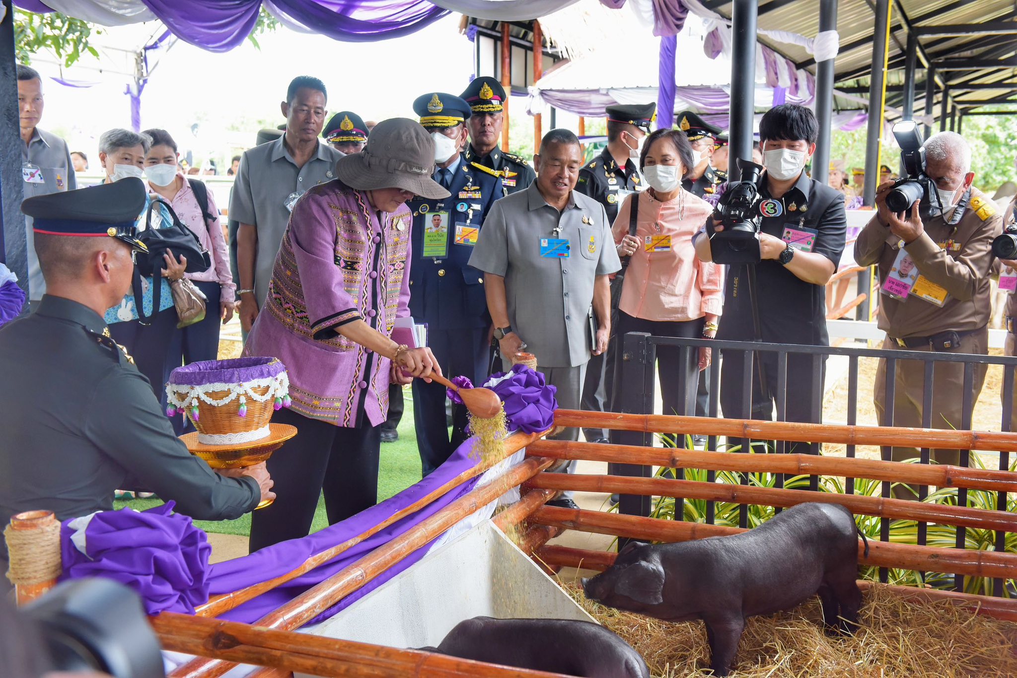วันศุกร์ที่ 4 กรกฎาคม 2568 เวลา 09.30 น. สมเด็จพระกนิษฐาธิราชเจ้า กรมสมเด็จพระเทพรัตนราชสุดา ฯ สยามบรมราชกุมารี เสด็จพระราชดำเนินไปทอดพระเนตรความก้าวหน้าโครงการทหารพันธุ์ดี กรมการทหารช่าง ค่ายบุรฉัตร ตำบลเกาะพลับพลา อำเภอเมืองราชบุรี จังหวัดราชบุรี