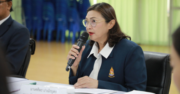 สำนักงาน กปร. ร่วมประชุมรับฟังการนำเสนอและให้ความคิดเห็น (ร่าง) รายงานการประเมินผลโครงการบรรเทาอุทกภัยเมืองจันทบุรีอันเนื่องมาจากพระราชดำริ